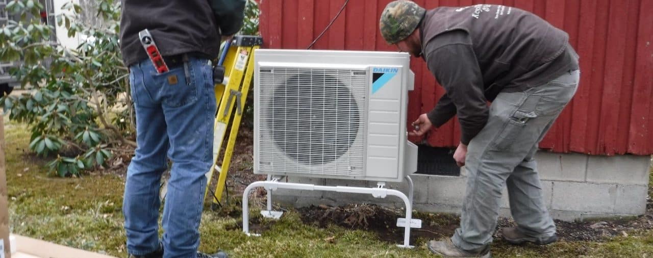 Installing Heat Pumps: Picture by Picture
