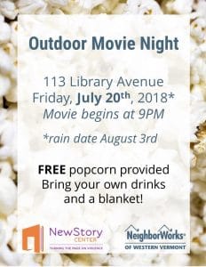 Outdoor Movie Night 